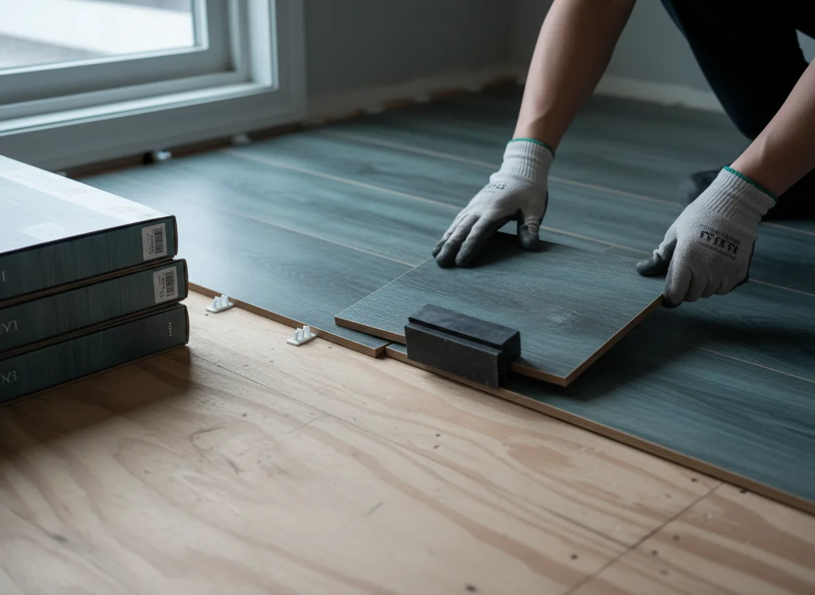 Luxury Vinyl Plank Installation company in Matherville, IL